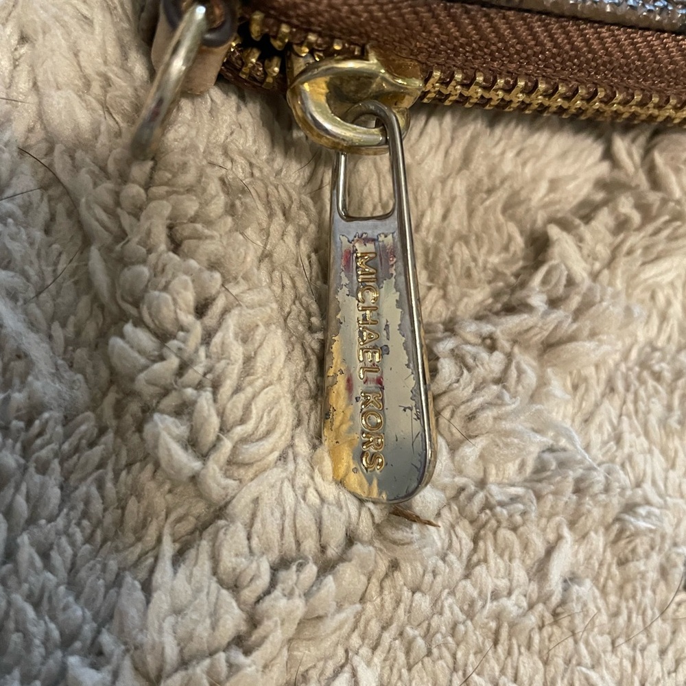 Michael Kors Long Wallet with Gold Accents - Picture 3 of 5